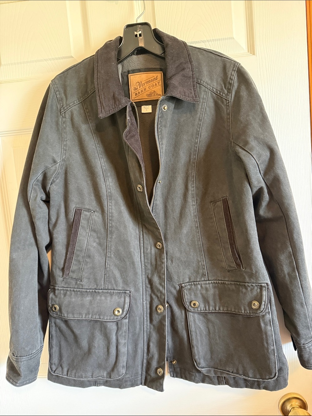 Vermont Heavy Coat Women's Charcoal Utility Jacket